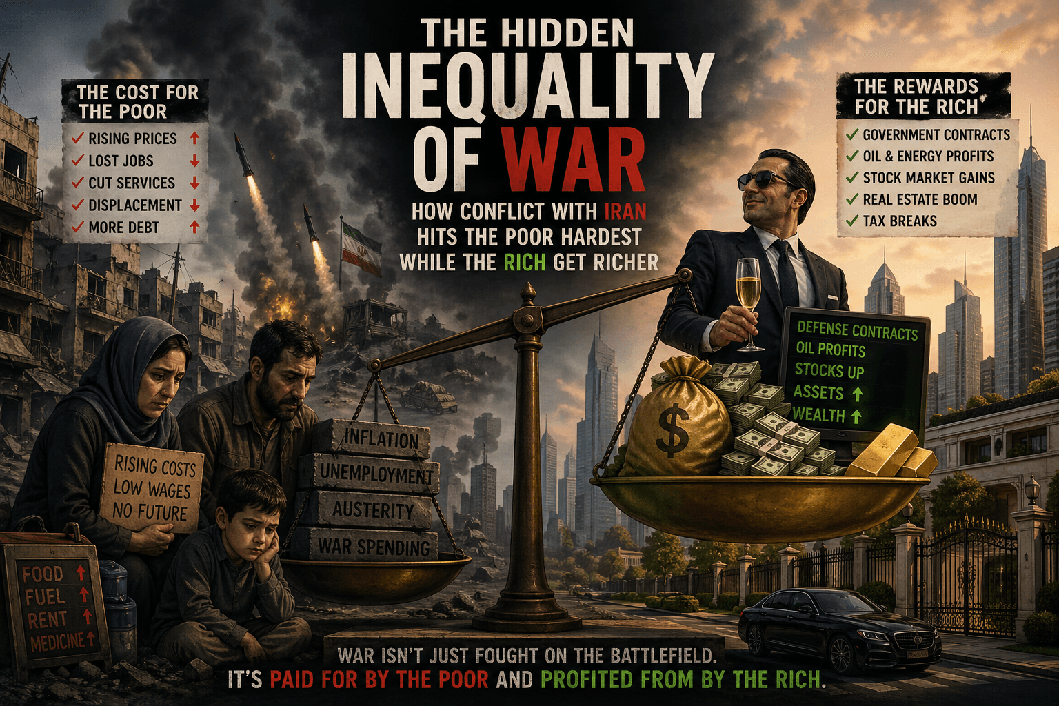 The Hidden Inequality of War