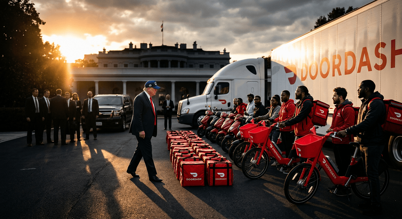 The Trump DoorDash Doctrine: How Executive Orders, Tariffs, and Tech Platforms Are Reshaping U.S. Economic Nationalism in 2026
