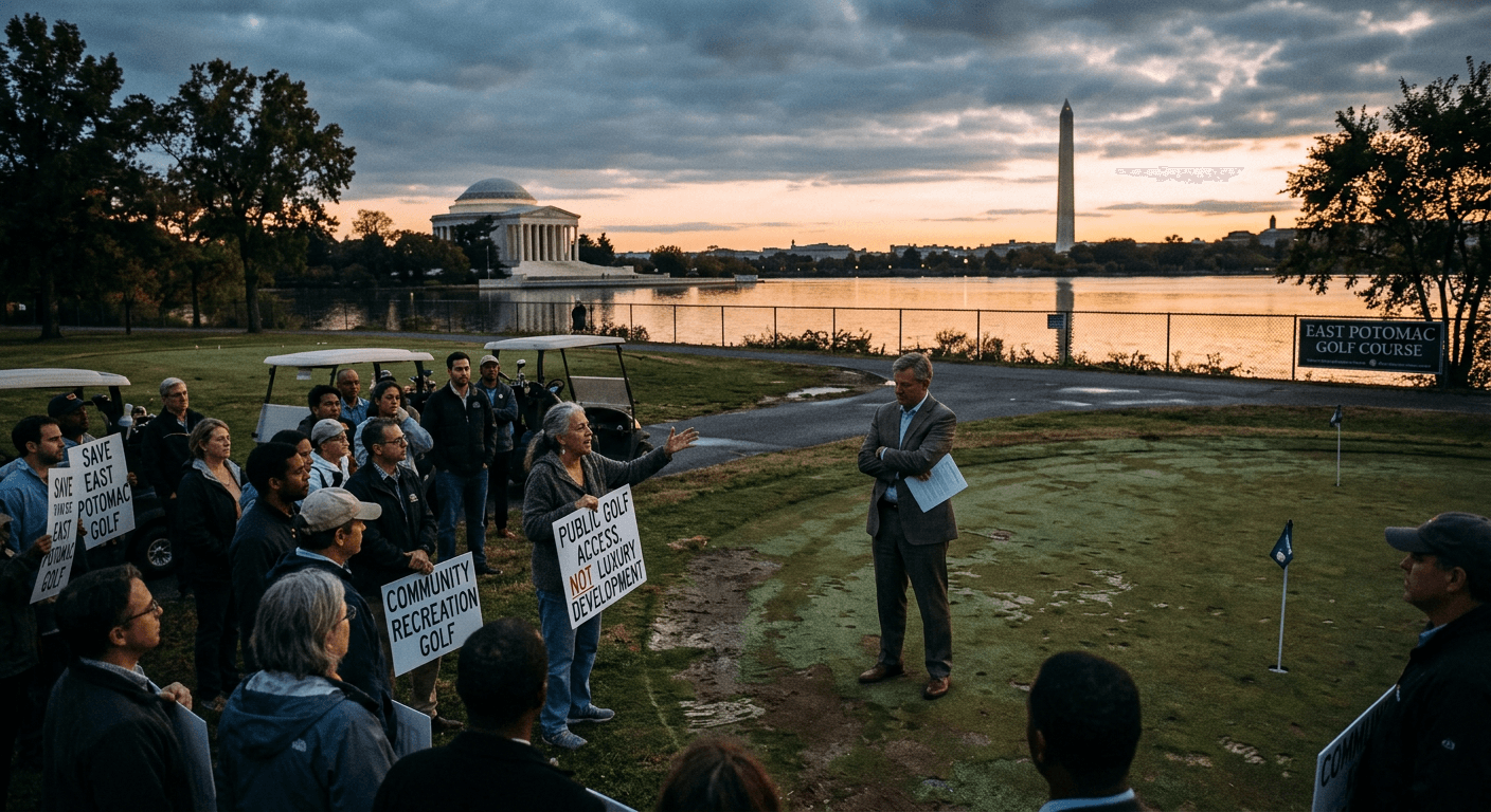 Golf Course Redevelopment Sparks Battle Over Urban Land Use, Public Access, and Economic Priorities in Washington DC