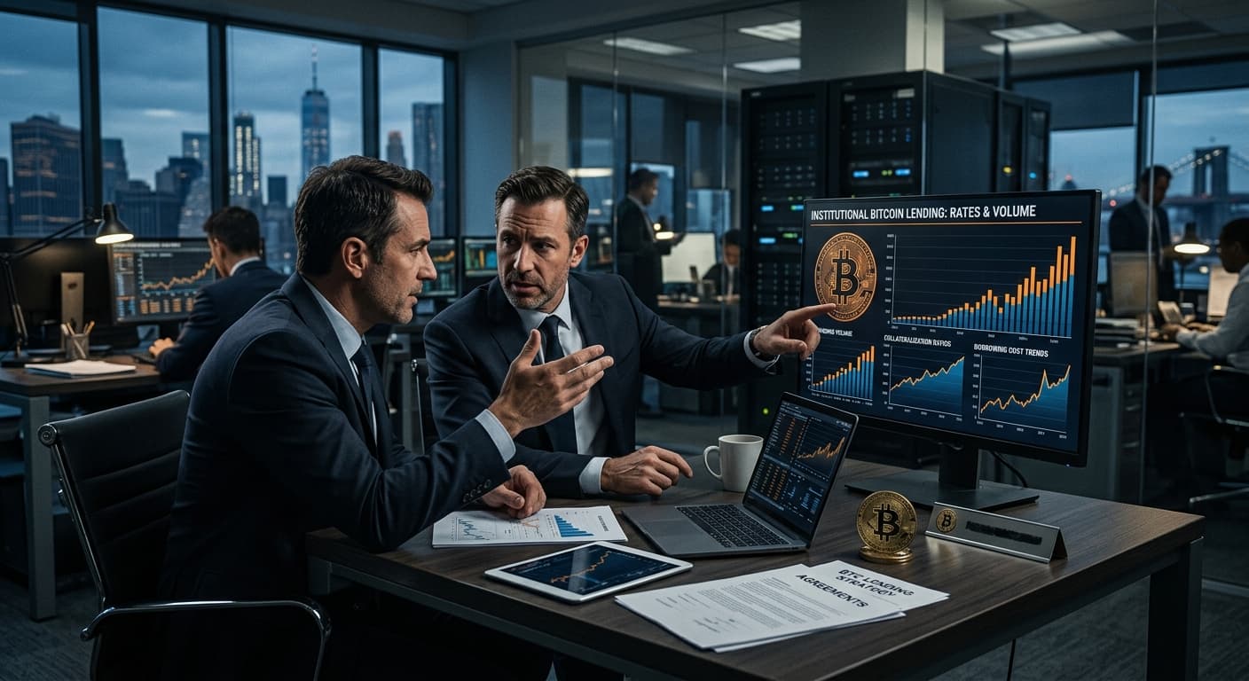 Bitcoin Lending Rebounds as Banks and Institutions Enter the Market