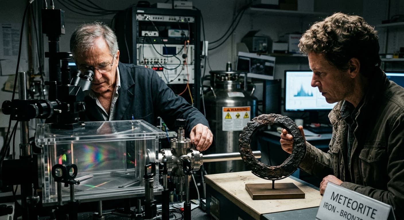 Mirror World Particles and Meteorite Iron Rings: How Bronze Age Discoveries and Dark Matter Research Reshape Critical Minerals Strategy and Geopolitical Resource Competition