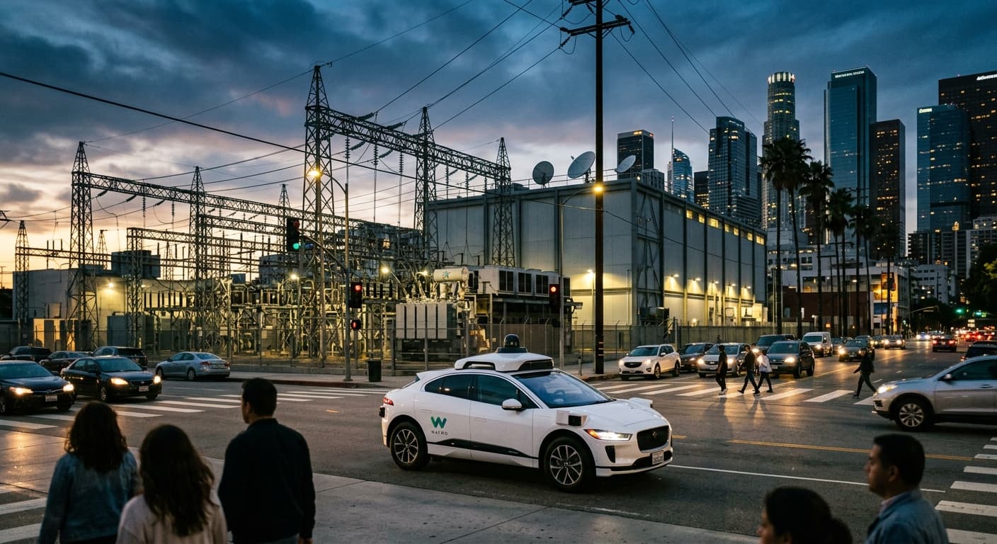 Self-Driving Uber Robotaxis 2026: How Waymo Expansion Reshapes AI Data Center Demand, Grid Constraints, and Urban Supply Chains