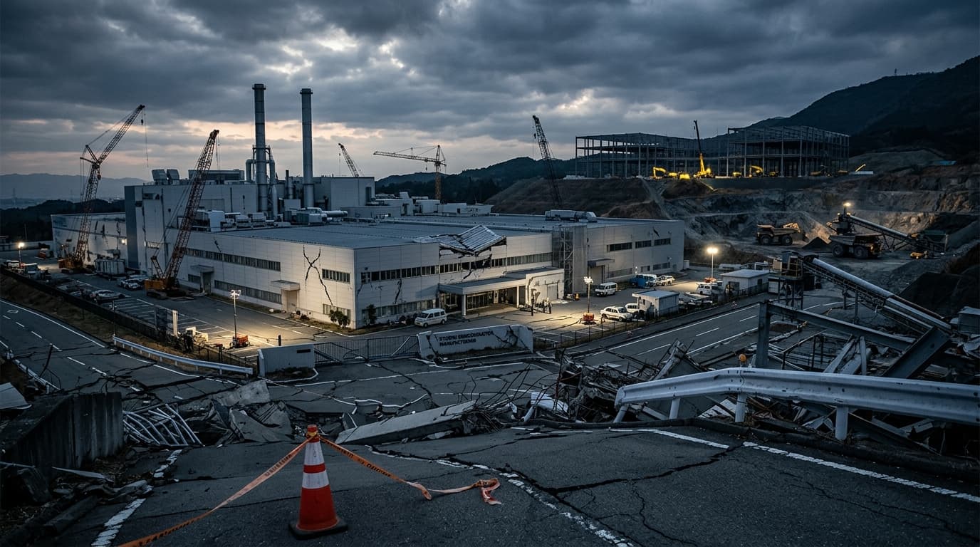 How the 2026 Japan Earthquake Reshapes Semiconductor Markets, AI Data Center Expansion, and Critical Minerals Strategy