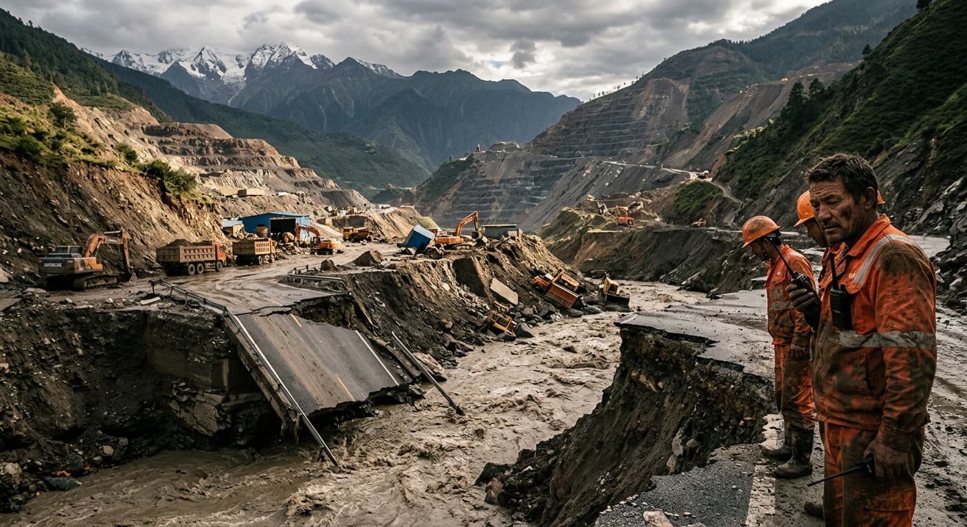 How Nepal-China Flash Floods Expose Critical Minerals Supply Chain Risks in the Himalayas