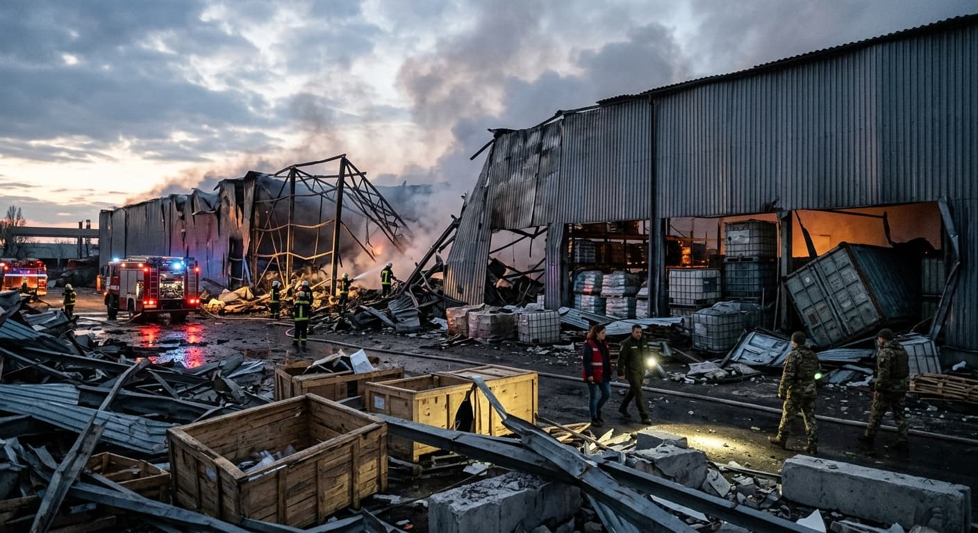 How Russian Strikes on Ukrainian Warehouses Expose NATO Supply Chain Chokepoints and Critical Minerals Risks