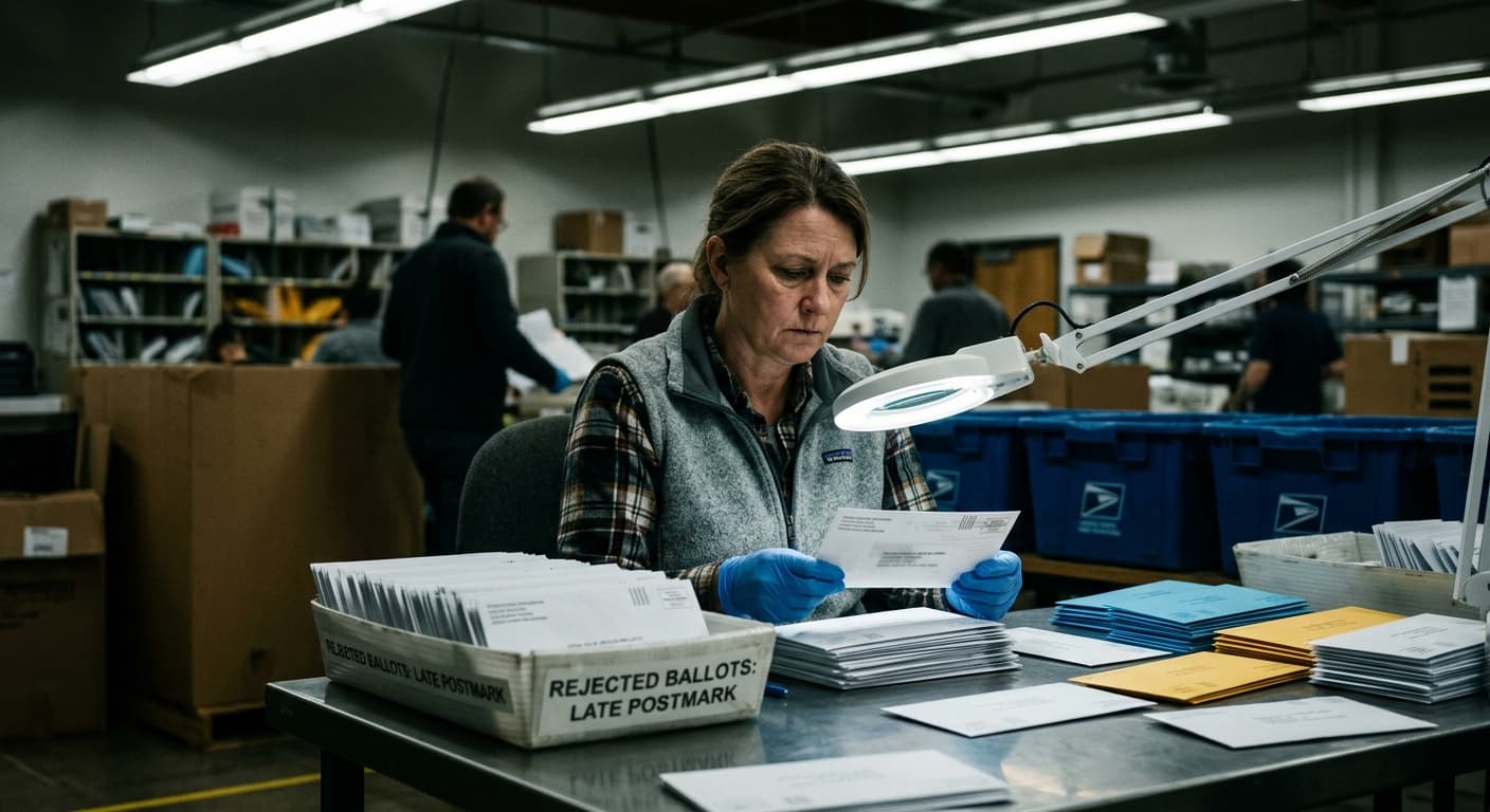 Rejected Mail Ballots Surge in Washington and Oregon: How USPS Postmark Rules Expose Election Supply Chain Chokepoints and Broader Infrastructure Risks