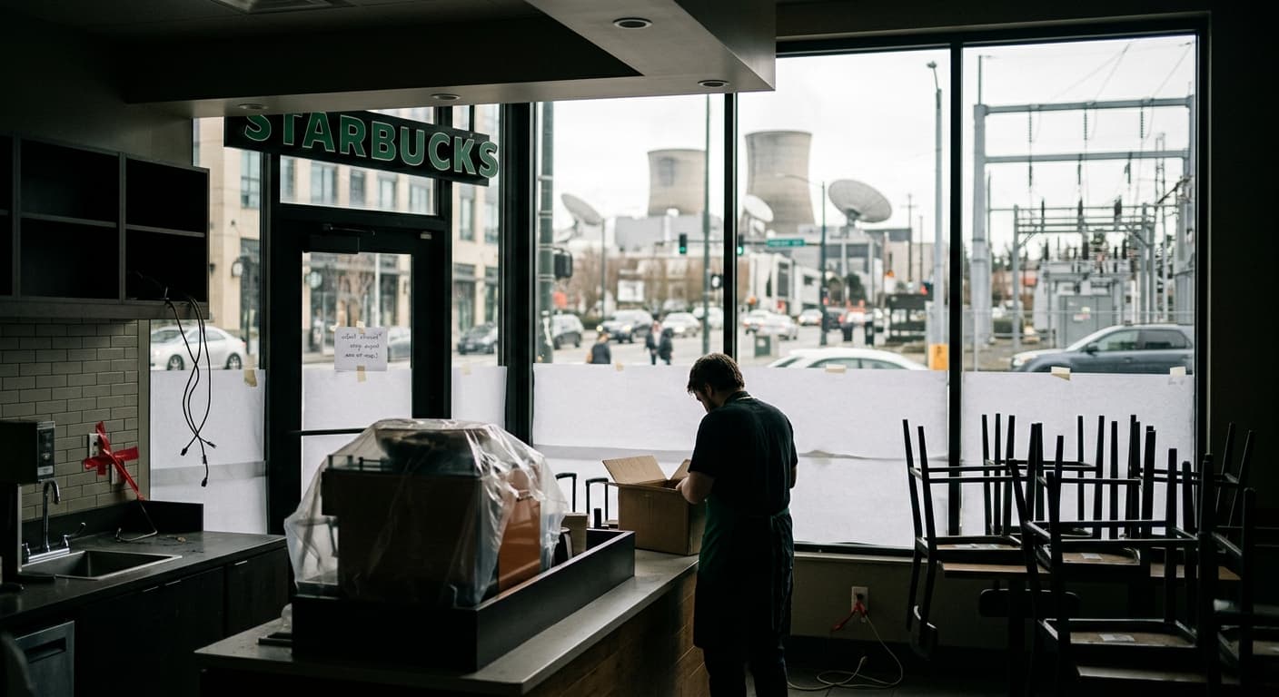 How Starbucks Store Closures Expose Supply Chain Chokepoints, Critical Minerals Risks, and AI Data Center Grid Constraints in 2026