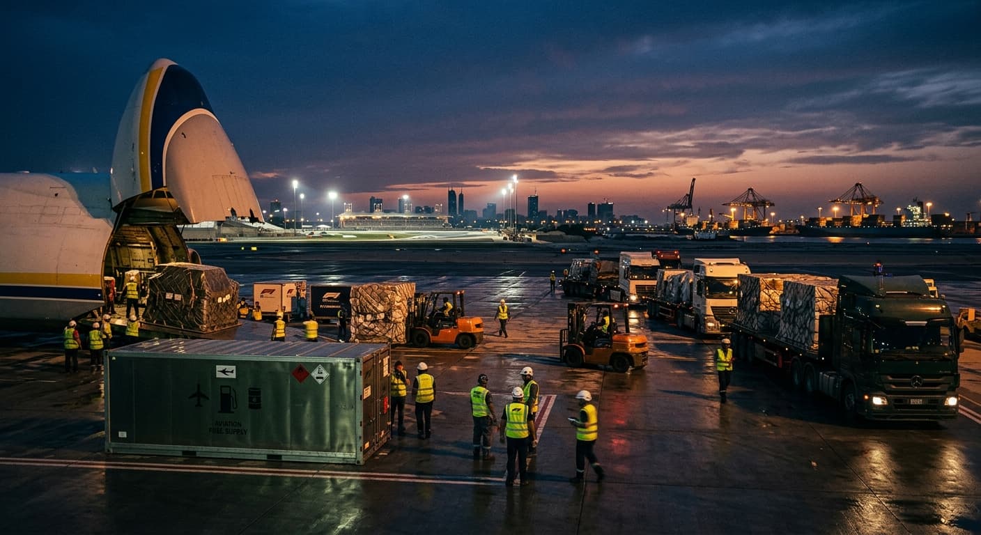 Bahrain GP 2026: How F1 Logistics Expose Strait of Hormuz Risks, Aviation Fuel Supply Chain Chokepoints, and Critical Minerals Volatility